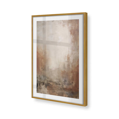 [Color:Polished Gold], Picture of art in a Polished Gold frame of the corner