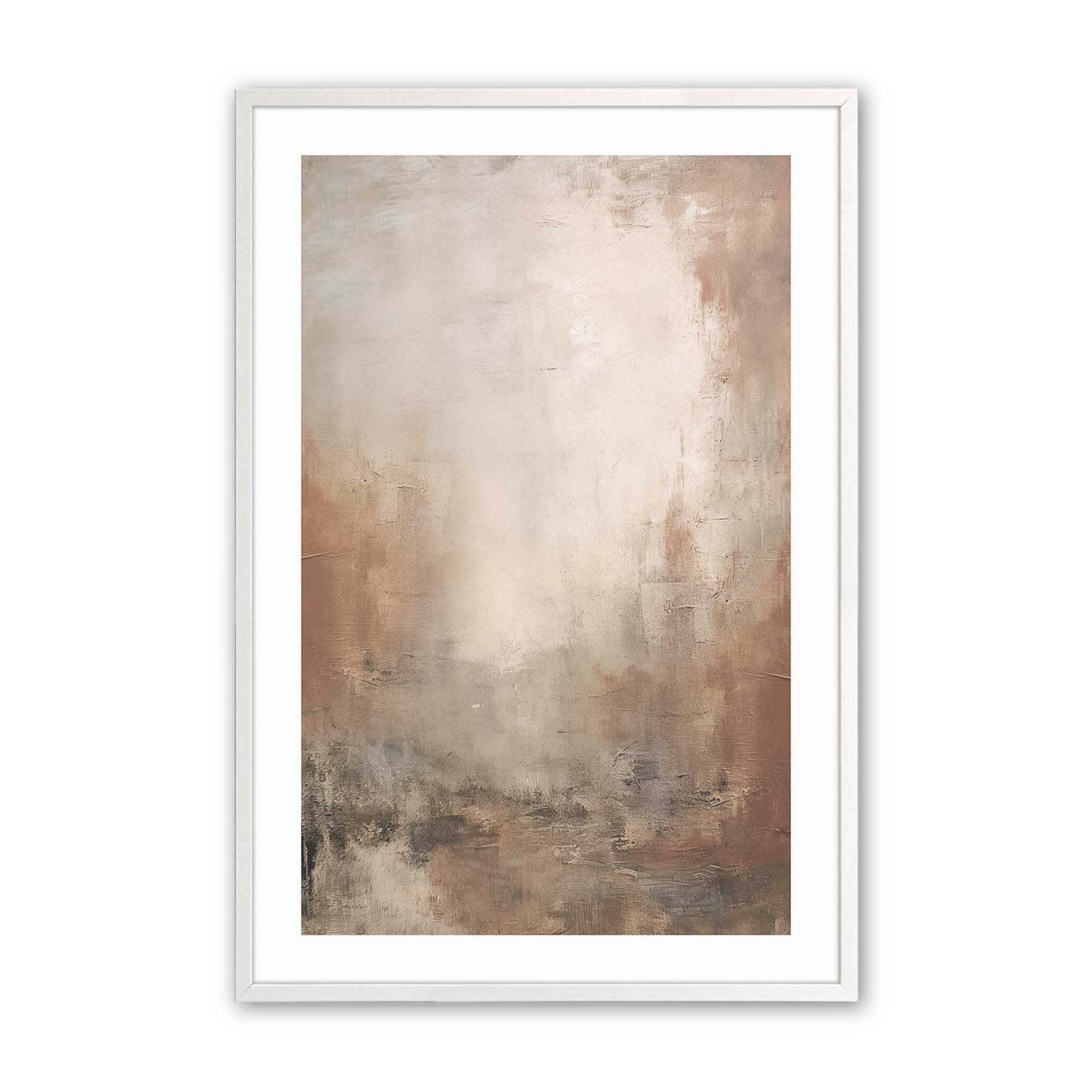 [Color:Opaque White], Picture of art in a Opaque White frame