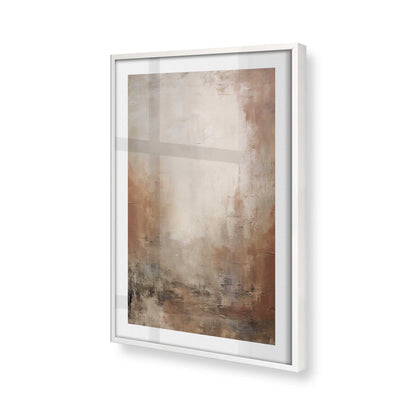 [Color:Opaque White], Picture of art in a Opaque White frame of the corner