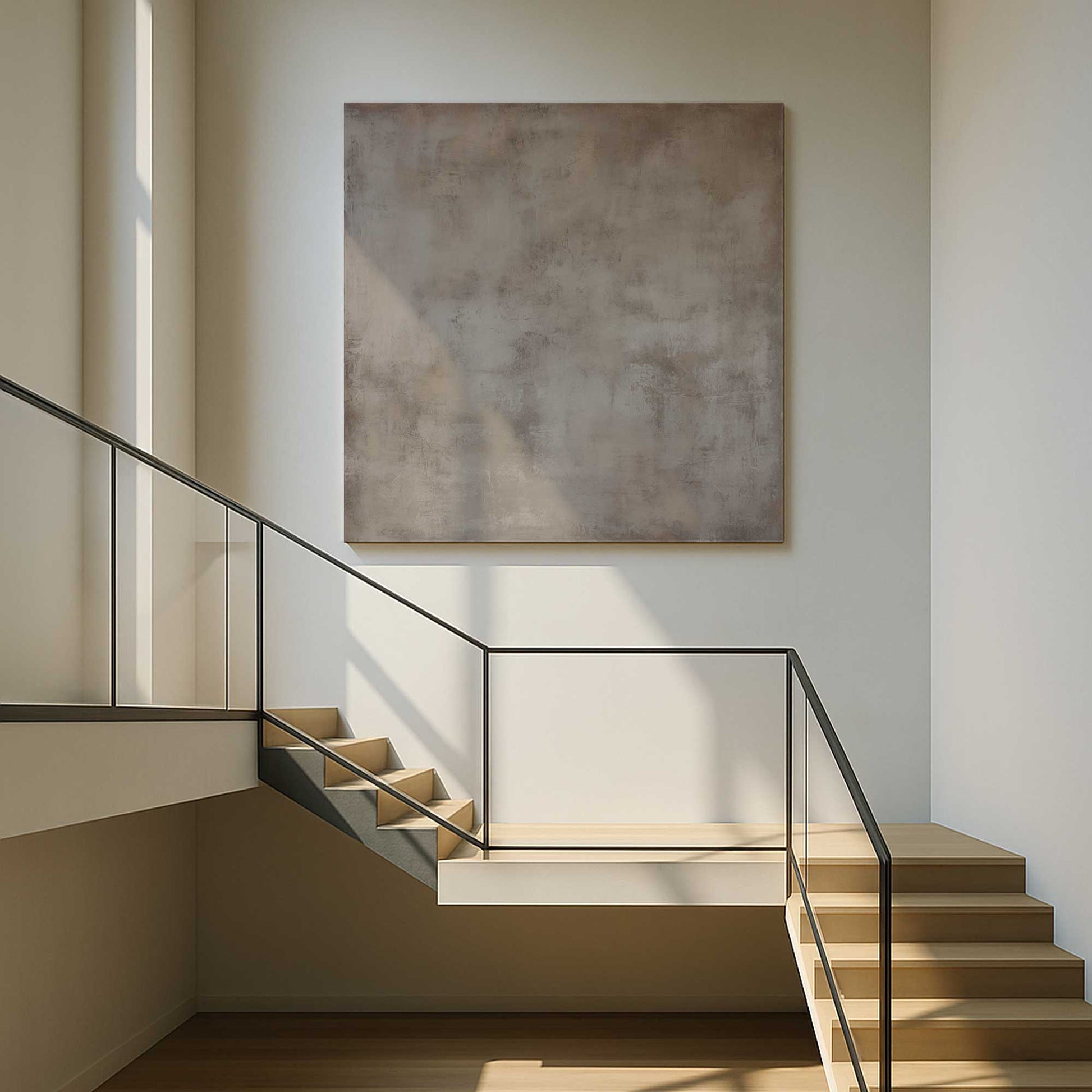 [Color:Stretched Canvas], Picture of art in a room