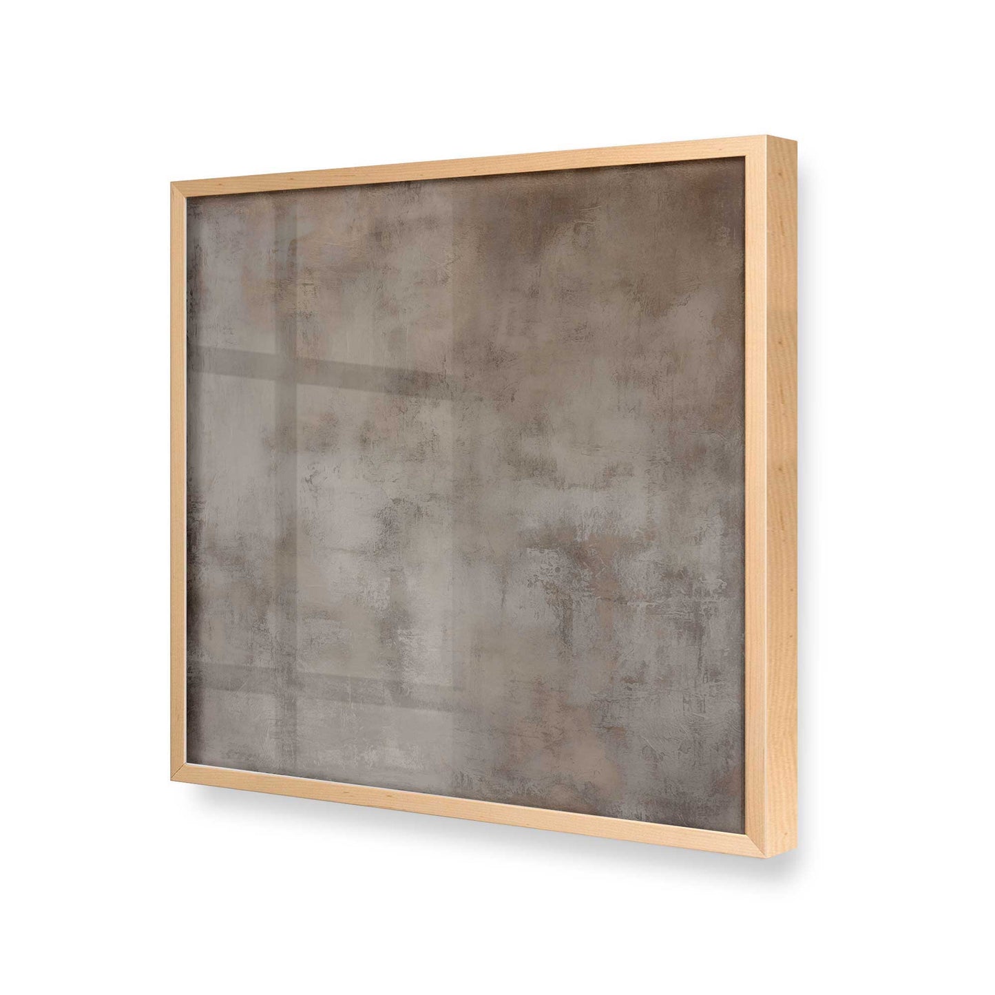 [Color:Raw Maple], Picture of art in a Raw Maple frame at an angle