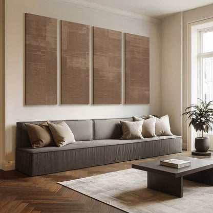 [Color:Stretched Canvas], Picture of art in a room