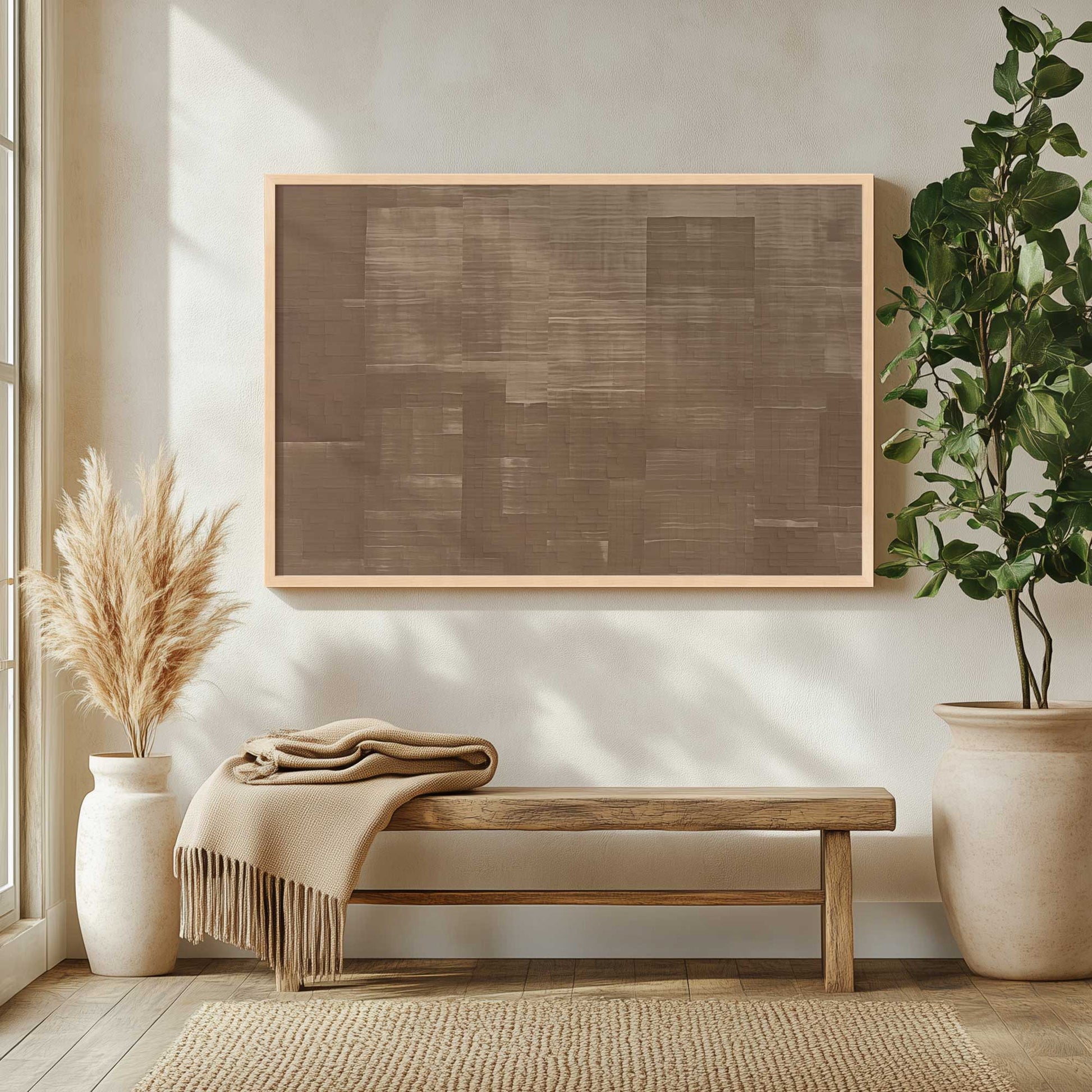 Picture of art in a room