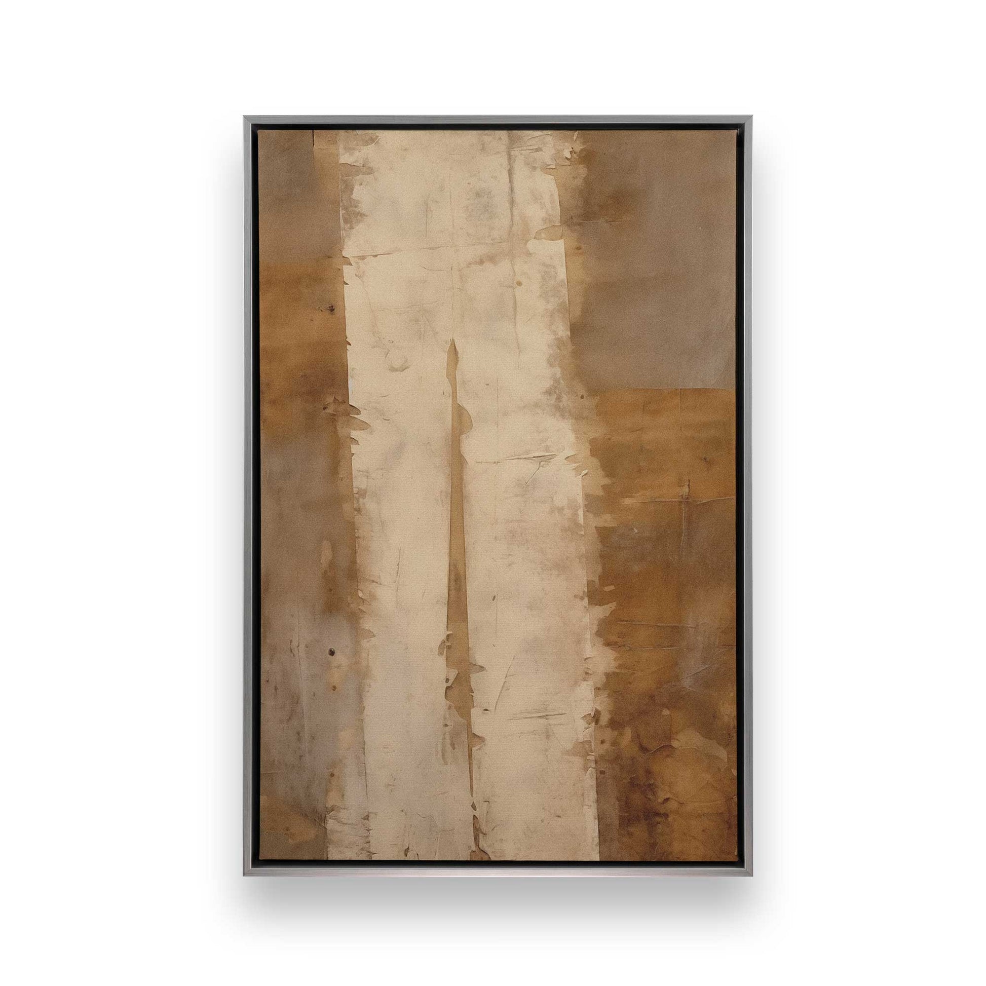 [Color:Opaque White], Picture of art in a White frame