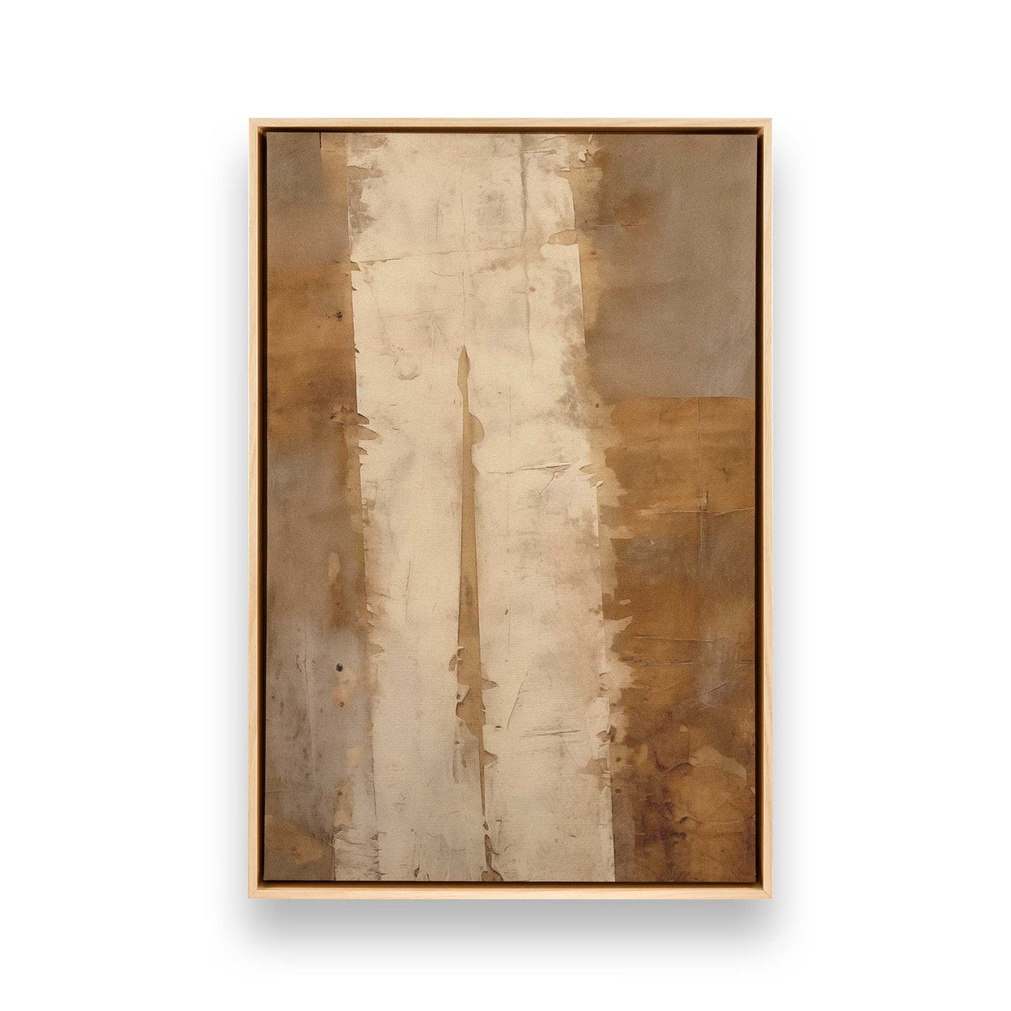 [Color:American Maple], Picture of art in a American Maple frame