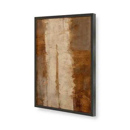 [Color:Satin Black], Picture of art in a Satin Black frame of the corner