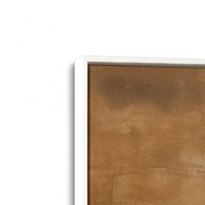 [Color:Opaque White], Picture of art in a White frame at an angle