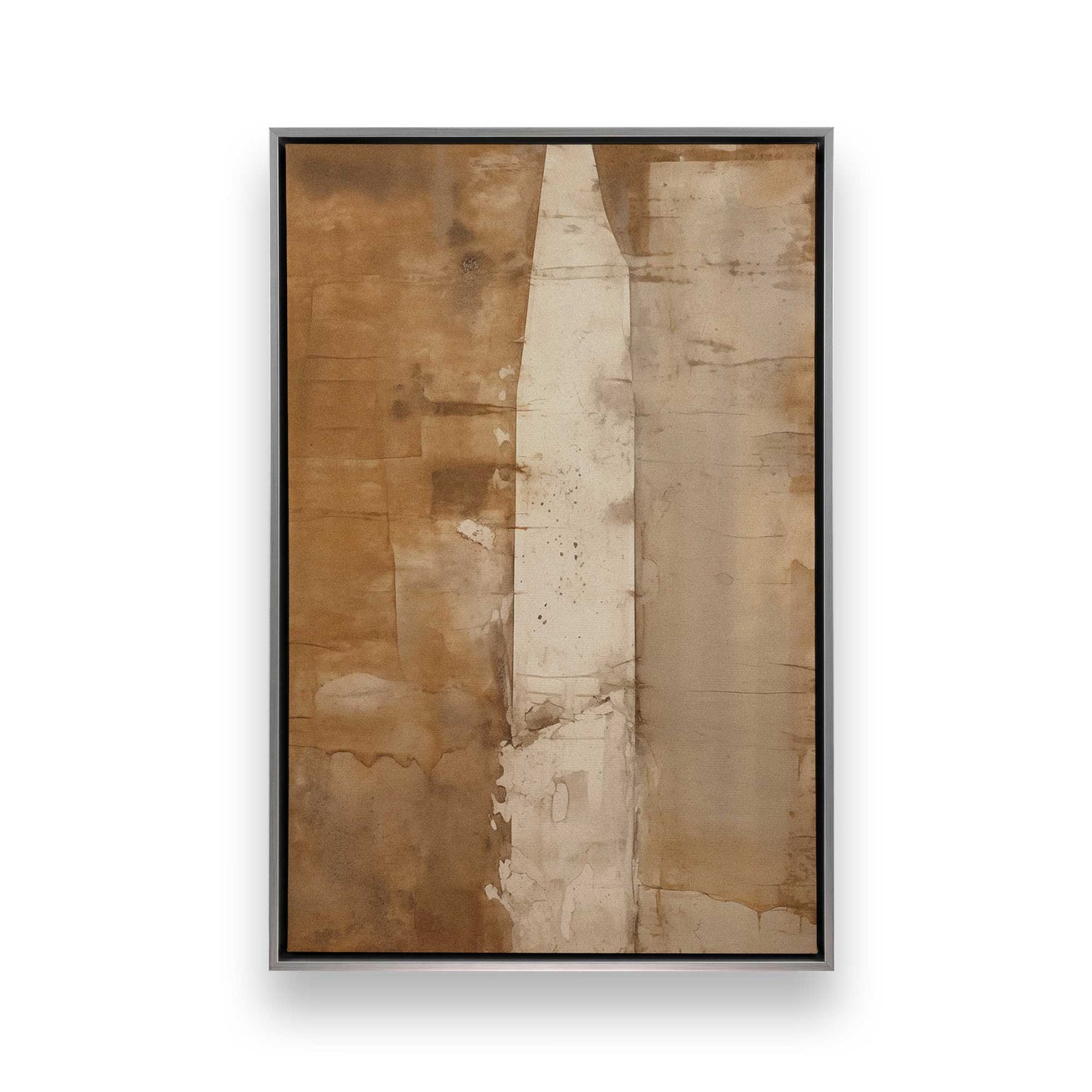 [Color:Opaque White], Picture of art in a White frame