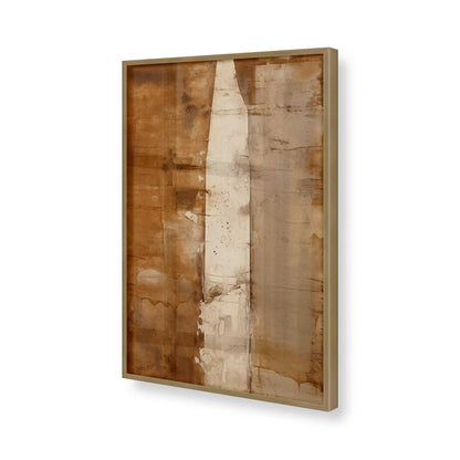 [Color:Brushed Gold], Picture of art in a Brushed Gold frame of the corner