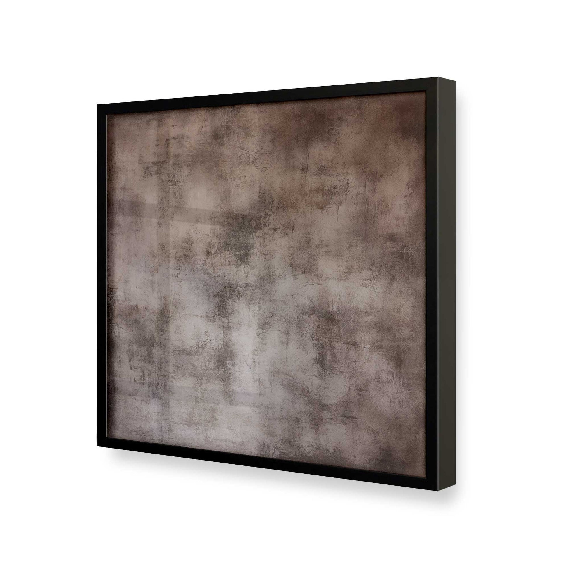 [Color:Satin Black], Picture of art in a Satin Black frame at an angle