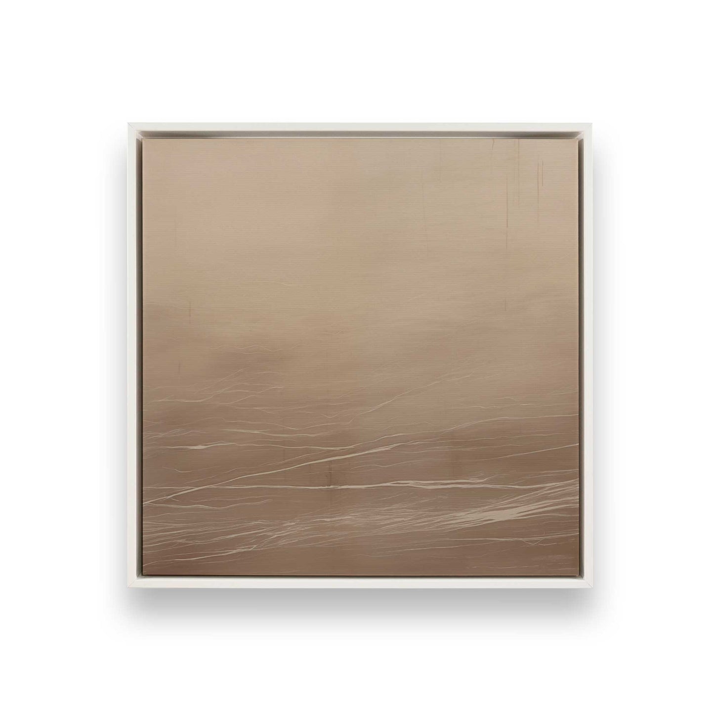 [Color:Opaque White], Picture of art in a White frame