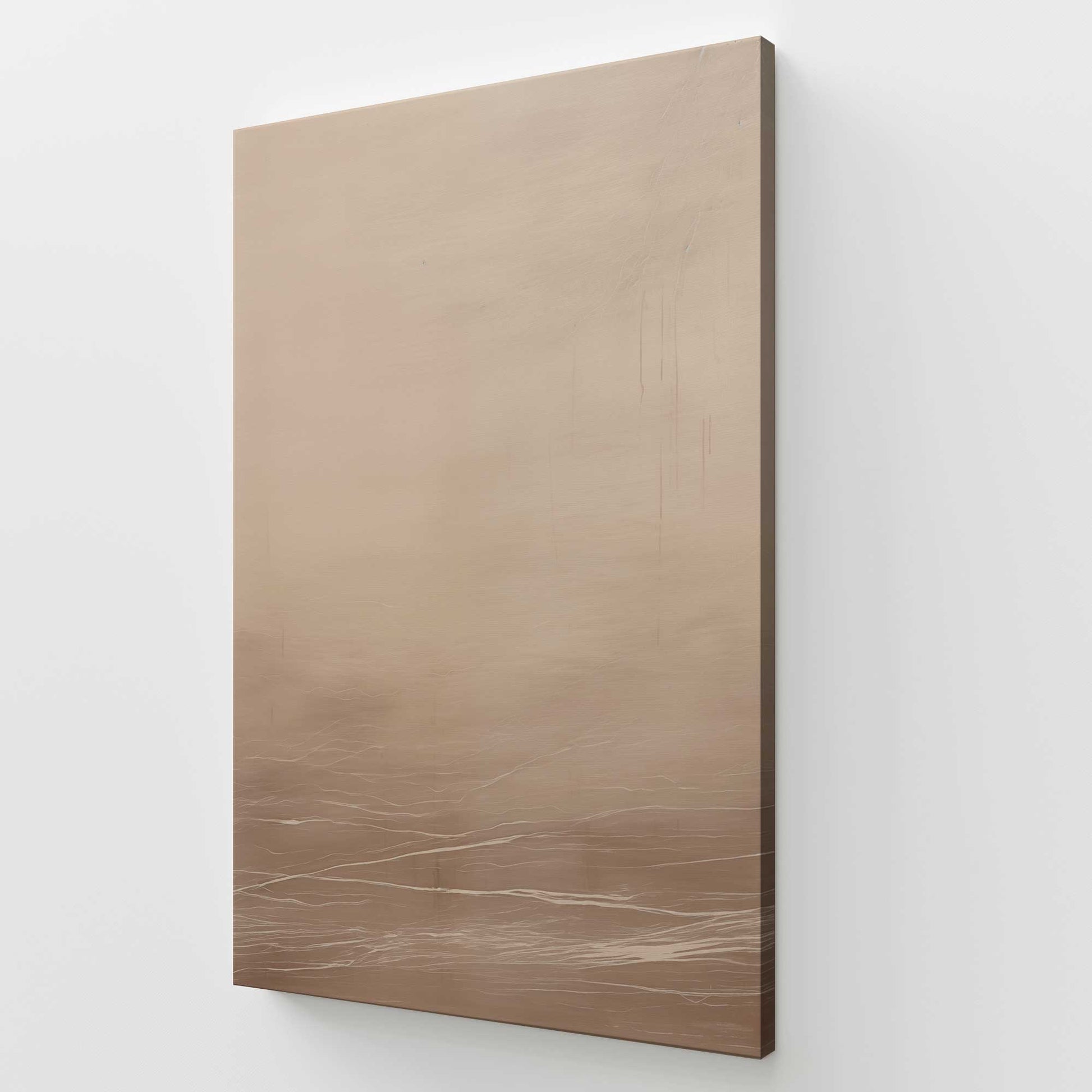 [Color:Stretched Canvas], Picture of art at an angle