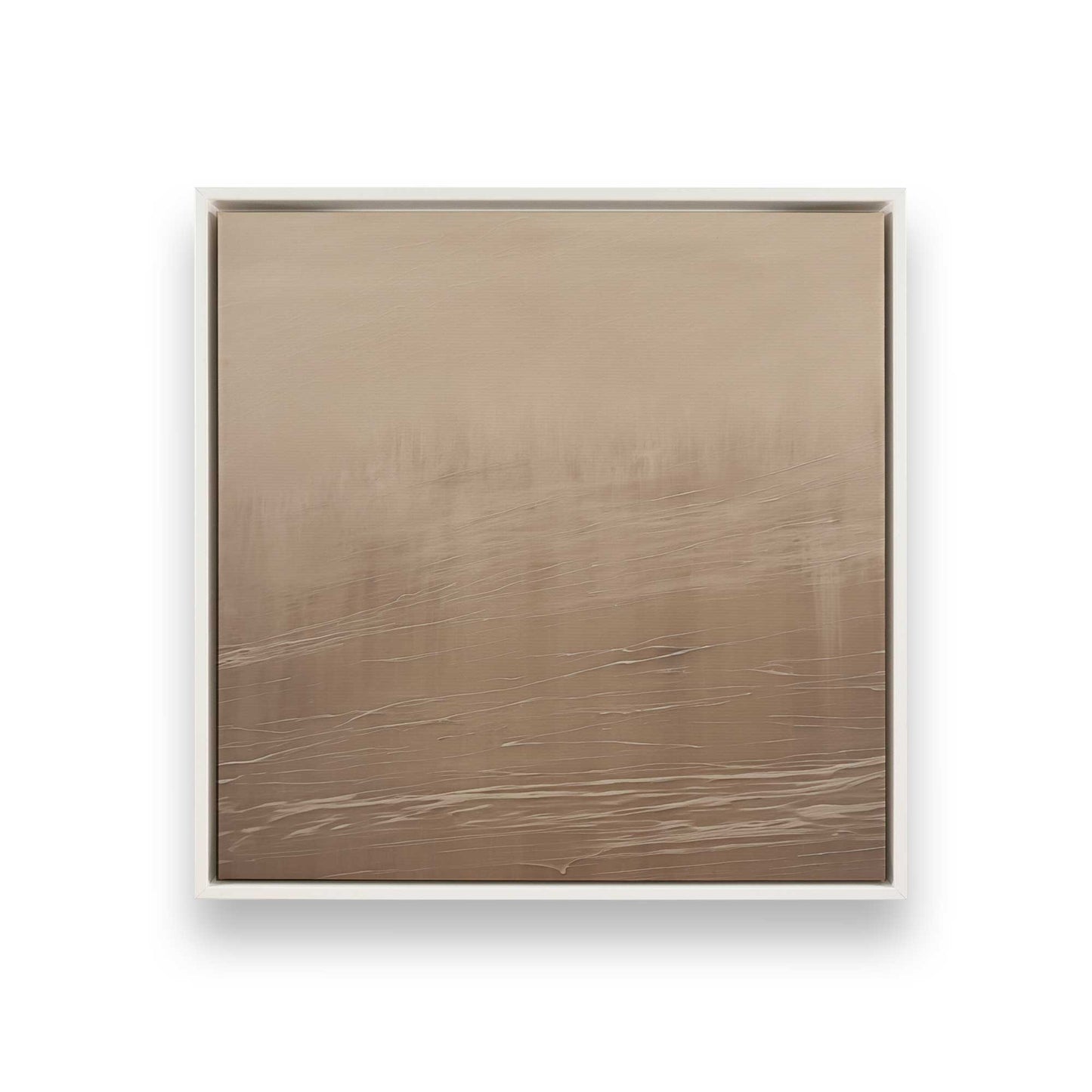 [Color:Opaque White], Picture of art in a White frame