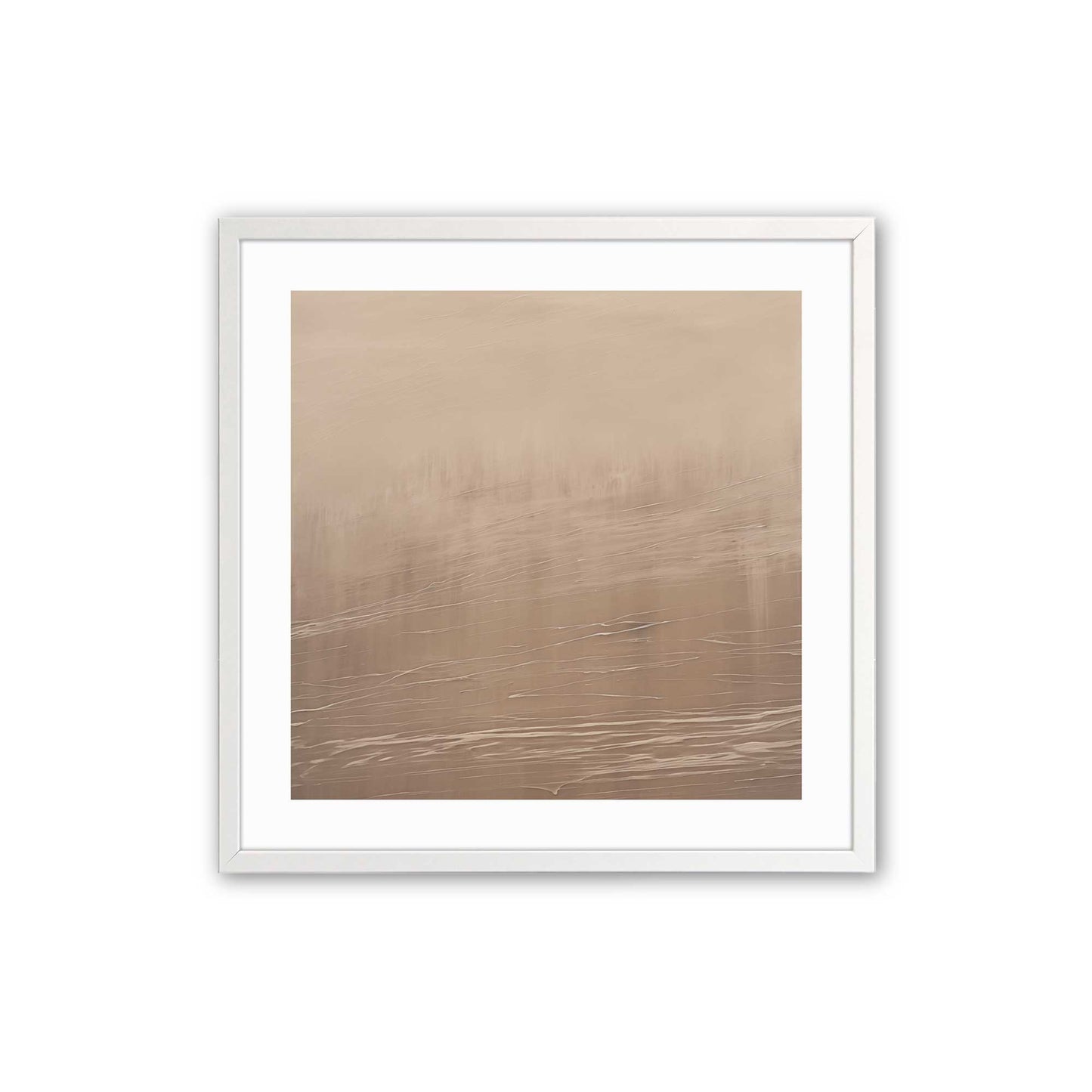 [Color:Opaque White], Picture of art in a Opaque White frame