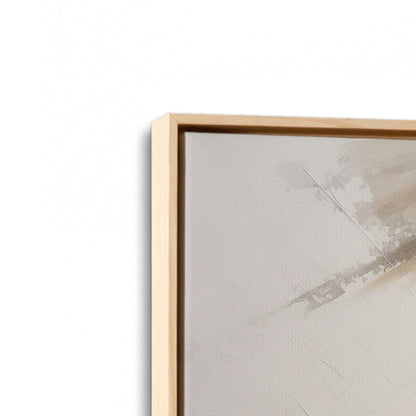 [Color:American Maple], Picture of art in a American Maple frame at an angle