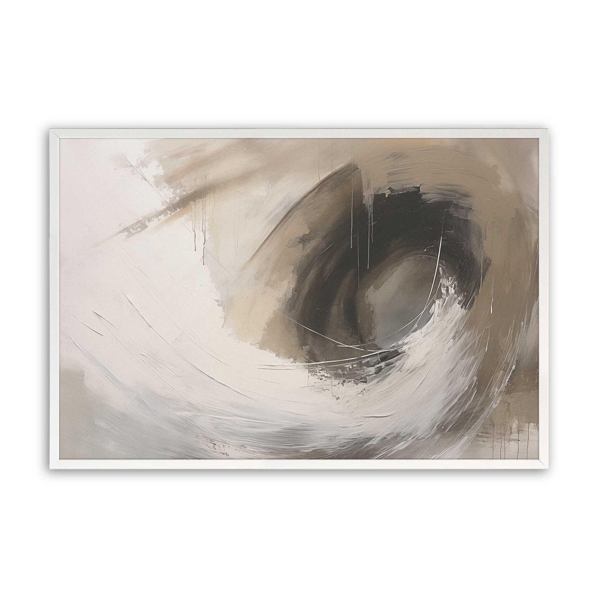 [Color:Opaque White], Picture of art in a Opaque White frame