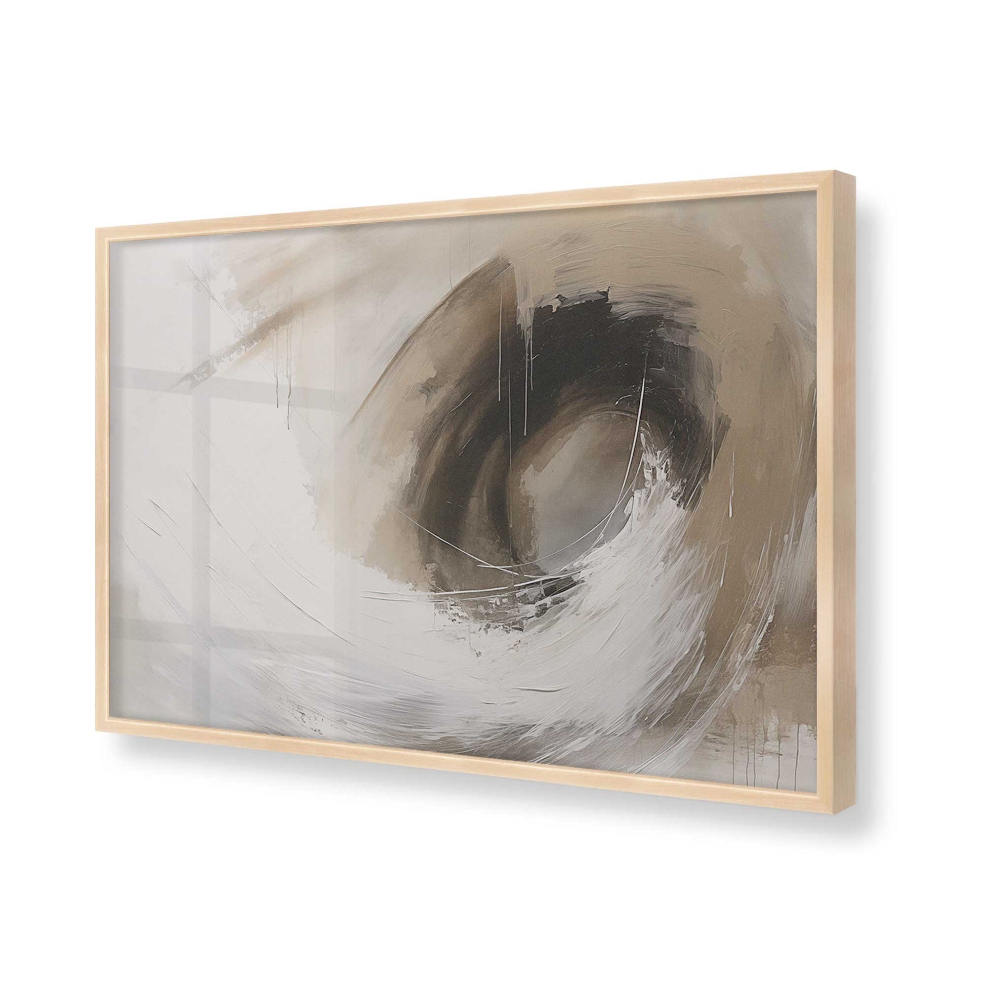 [Color:Raw Maple], Picture of art in a Raw Maple frame of the corner