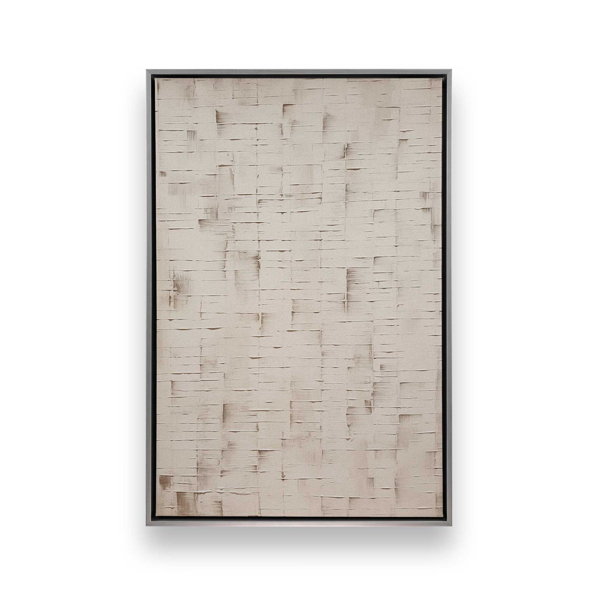 [Color:Opaque White], Picture of art in a White frame