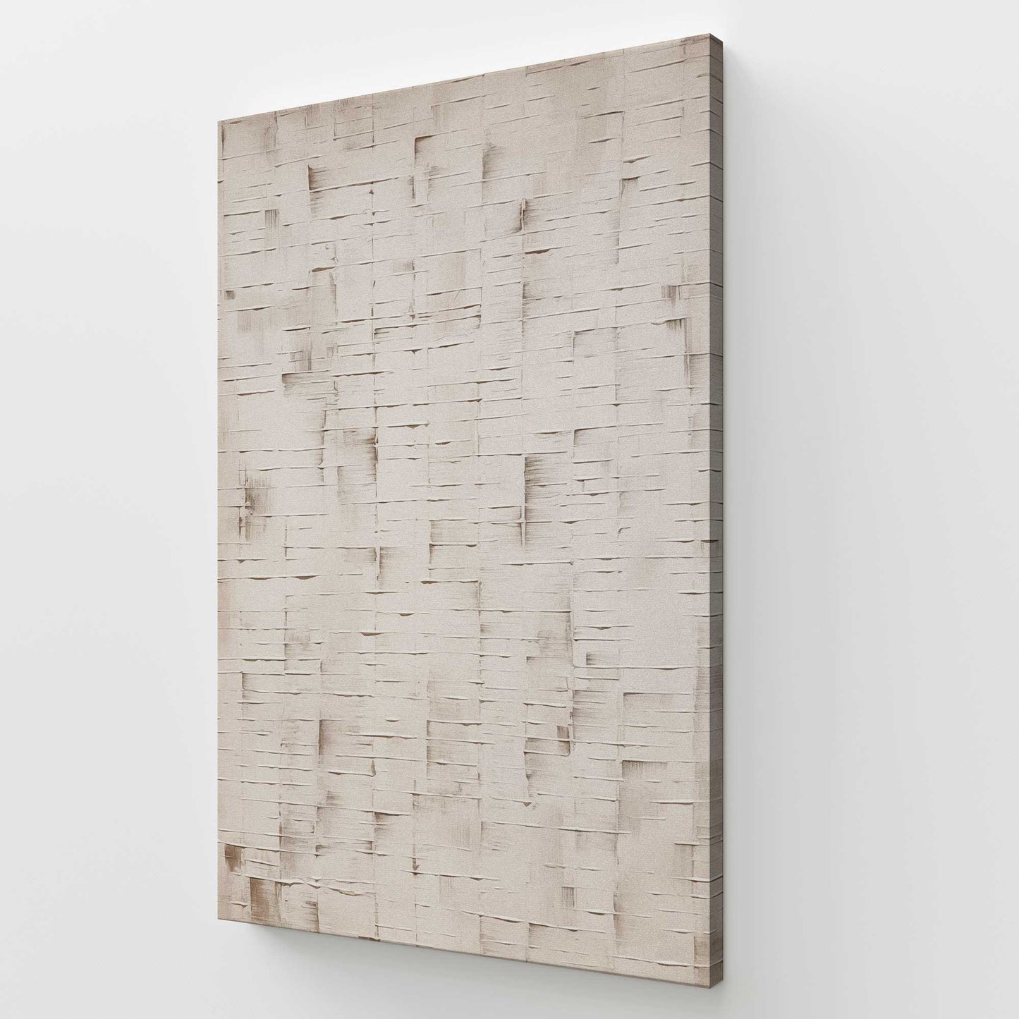 [Color:Stretched Canvas], Picture of art at an angle