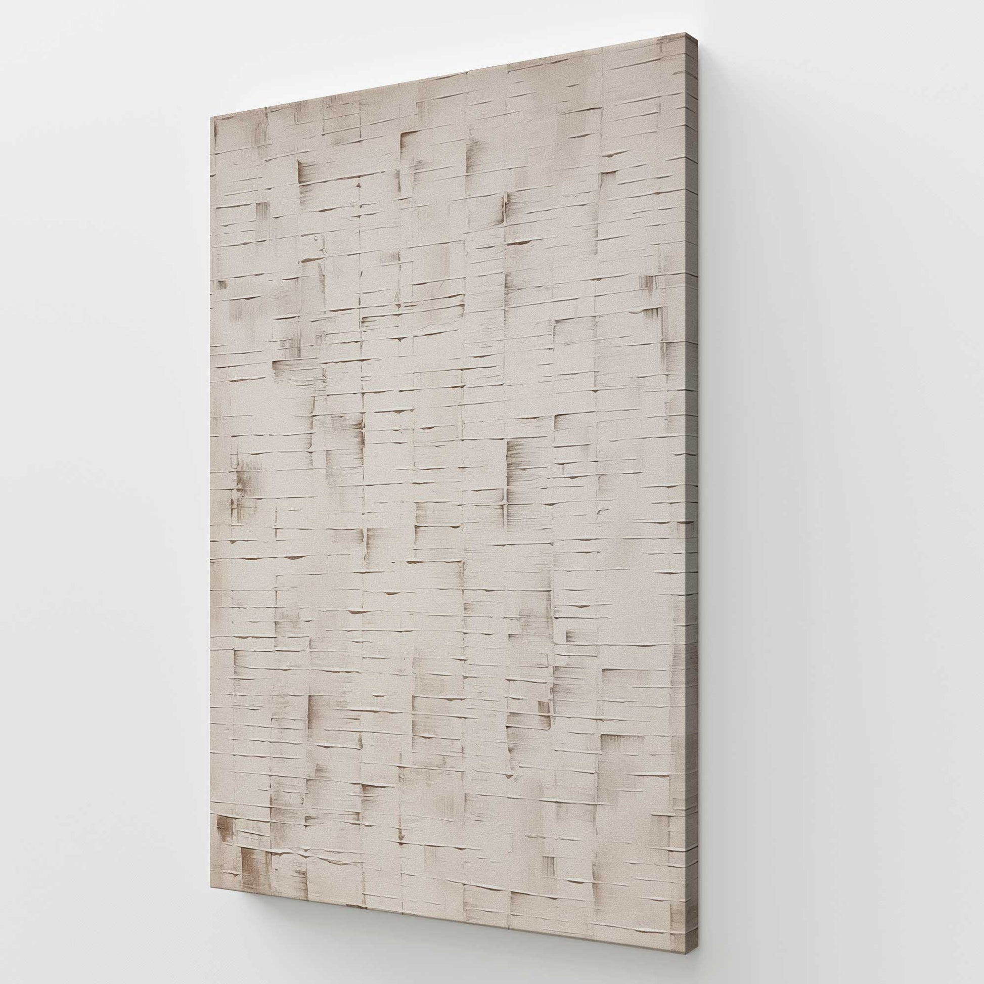 [Color:Stretched Canvas], Picture of art at an angle