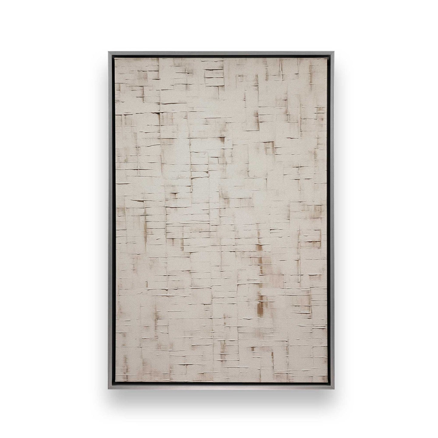 [Color:Opaque White], Picture of art in a White frame