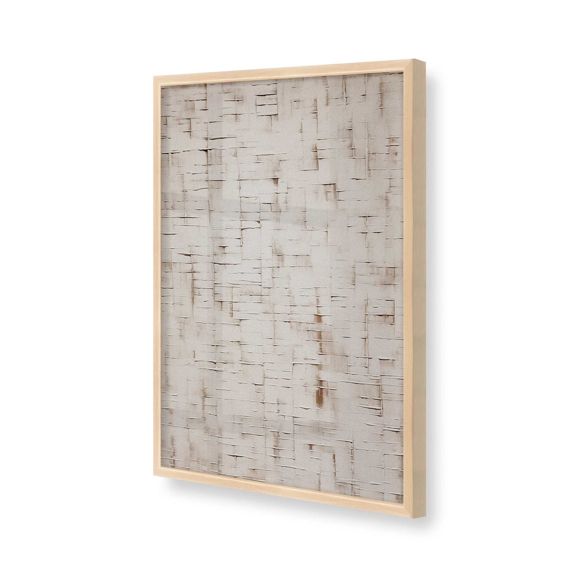 [Color:Raw Maple], Picture of art in a Raw Maple frame of the corner