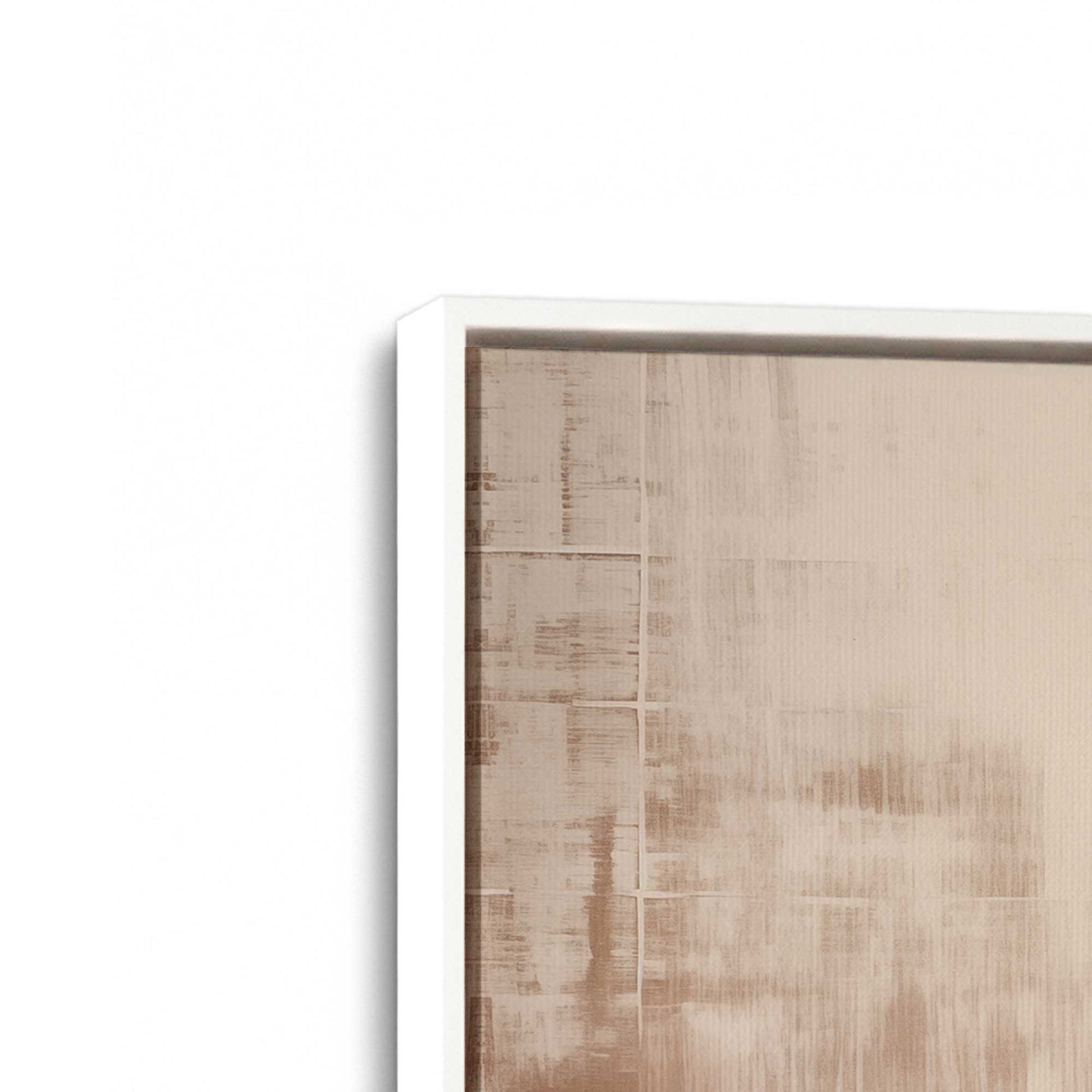 [Color:Opaque White], Picture of art in a White frame