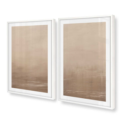 [Color:Opaque White], Picture of art in a Opaque White frame at an angle