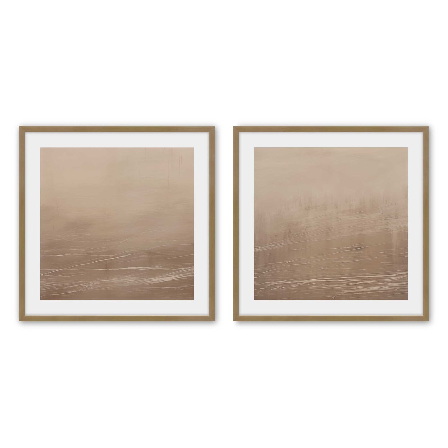 [Color:Brushed Gold], Picture of art in a Brushed Gold frame