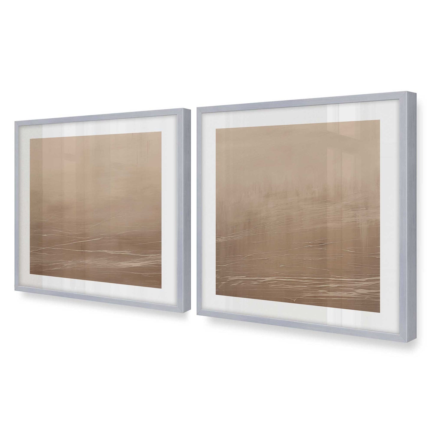 [Color:Polished Chrome], Picture of art in a Polished Chrome frame of the corner