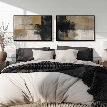 [Color:Satin Black], Picture of art in a Satin Black frame