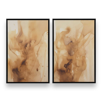 [Color:Satin Black], Picture of art in a Satin Black frame