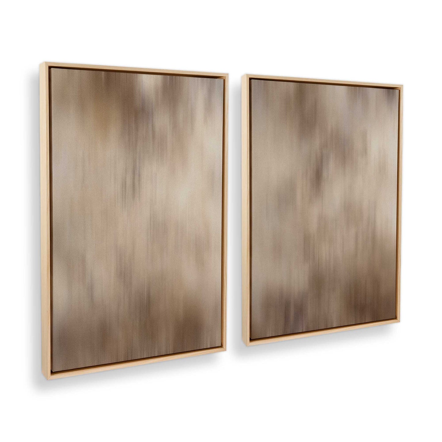 [Color:Polished Gold], Picture of art in a Polished Gold frame at an angle