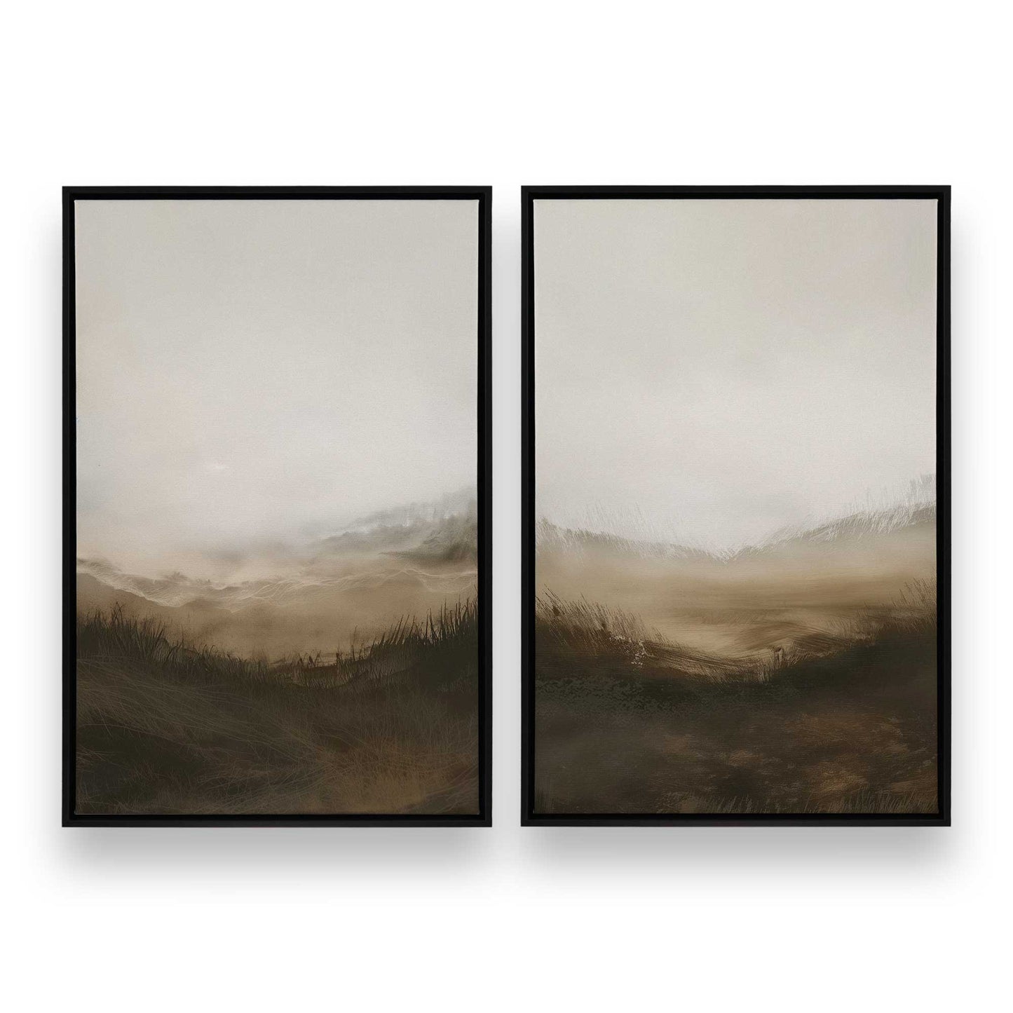 [Color:Satin Black], Picture of art in a Satin Black frame