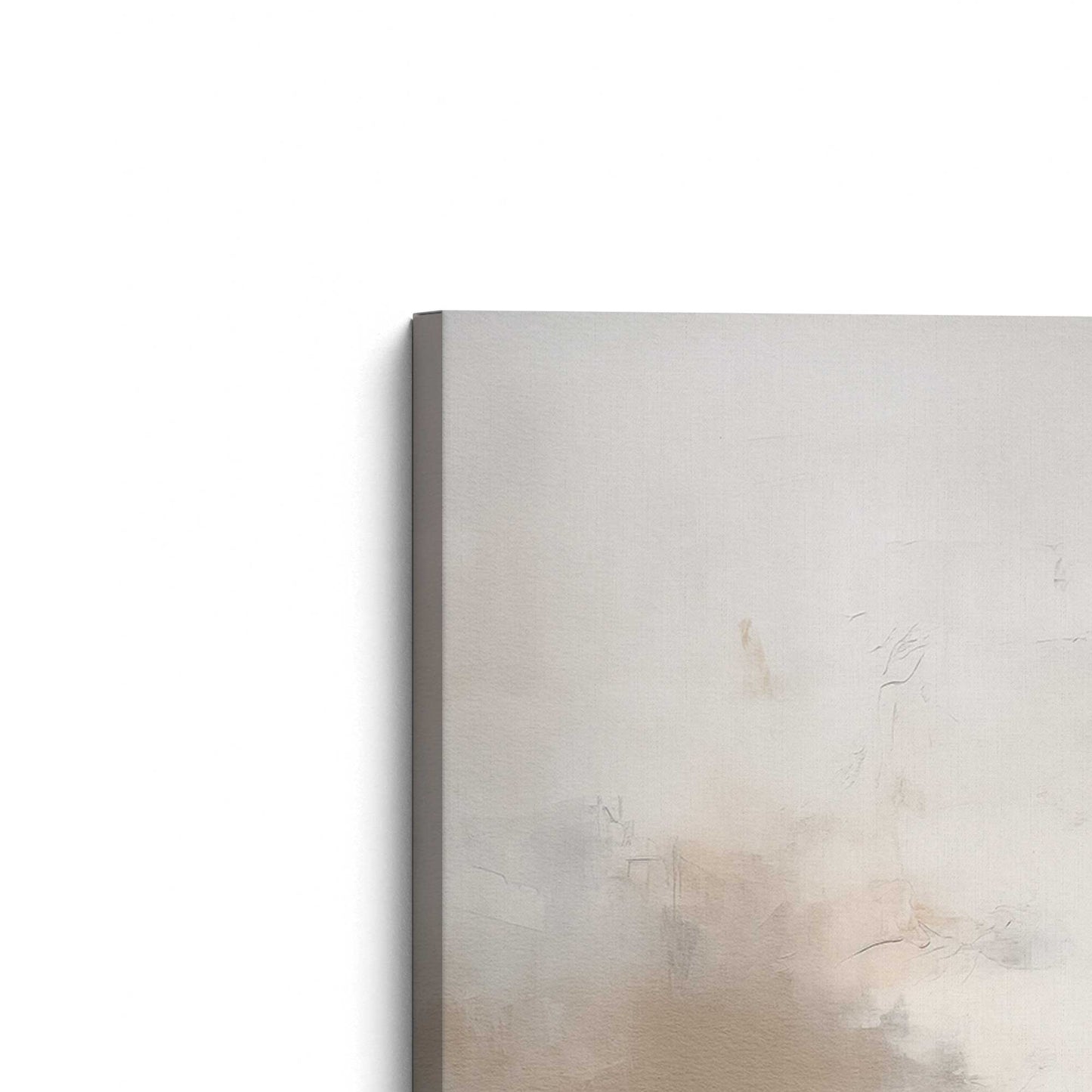 [Color:Stretched Canvas], Picture of the corner of the art