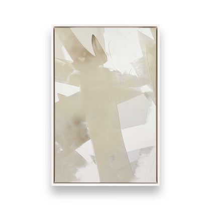 [Color:Opaque White], Picture of art in a White frame