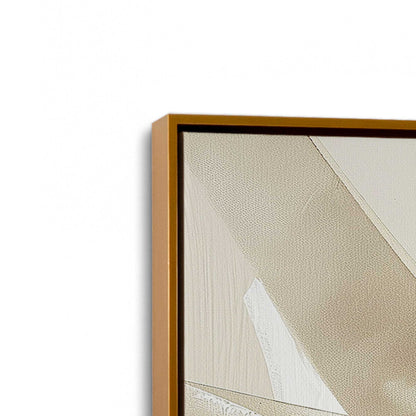 [Color:Polished Gold], Picture of art in a Polished Gold frame at an angle