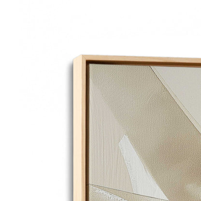 [Color:American Maple], Picture of art in a American Maple frame at an angle