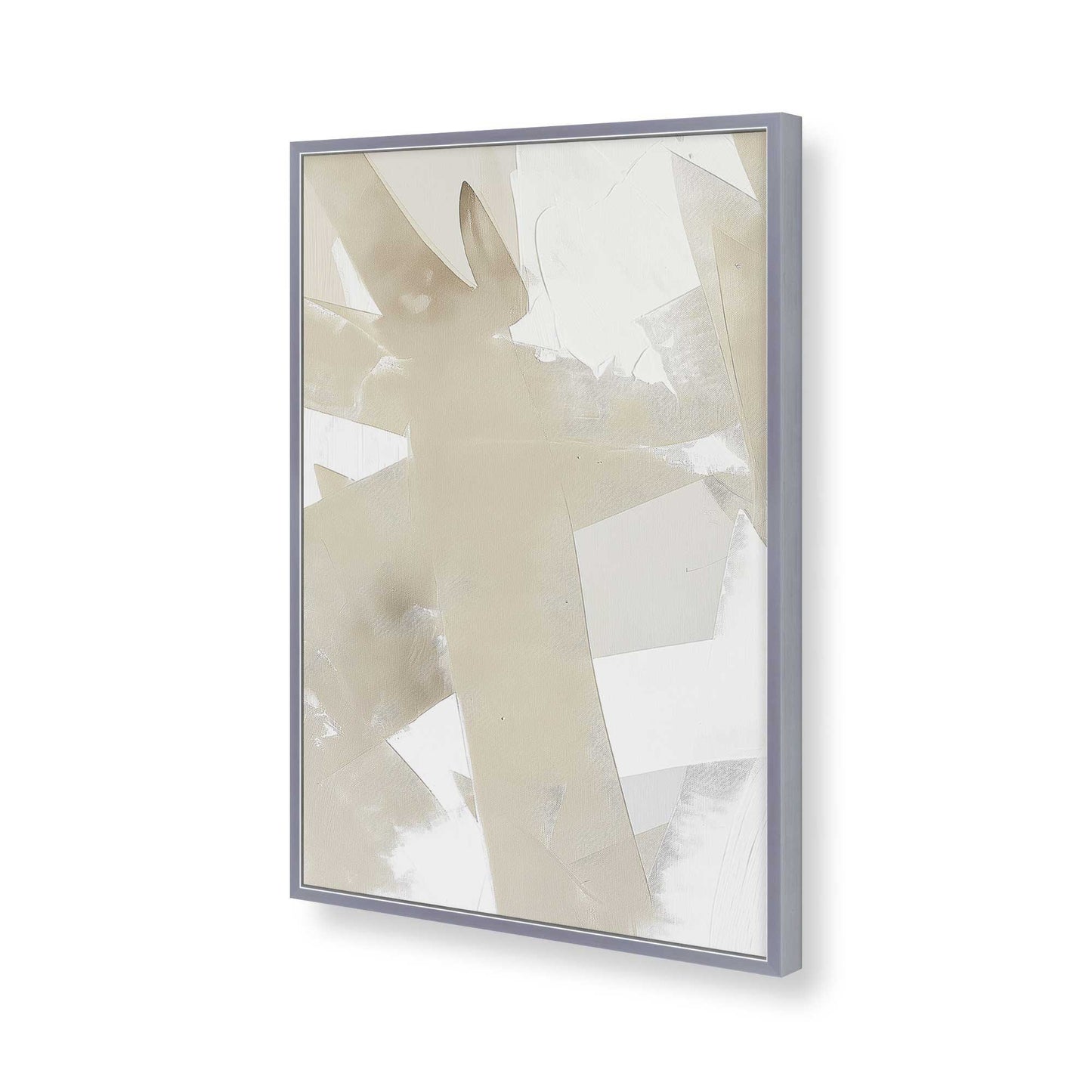 [Color:Polished Chrome], Picture of art in a Polished Chrome frame of the corner