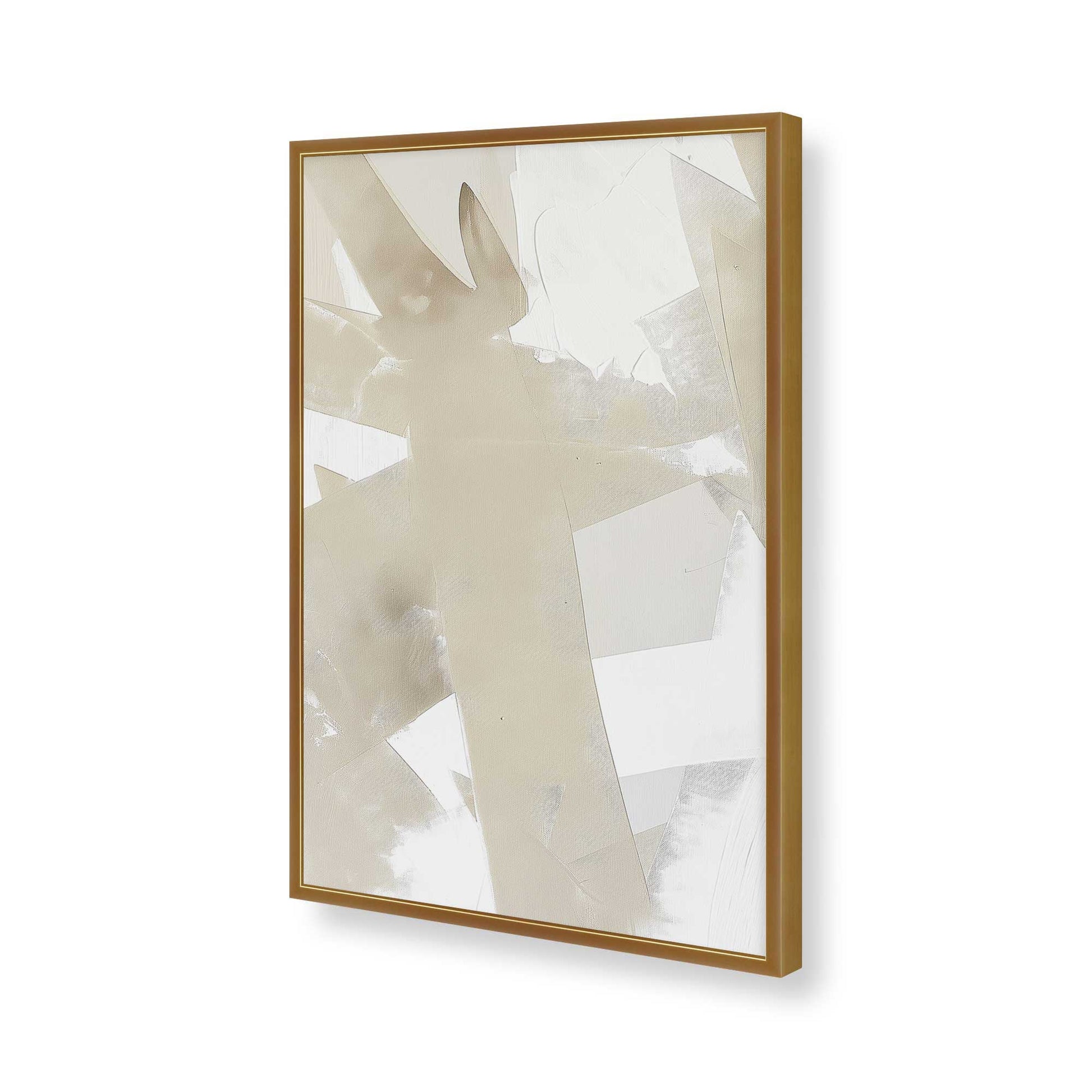 [Color:Polished Gold], Picture of art in a Polished Gold frame of the corner