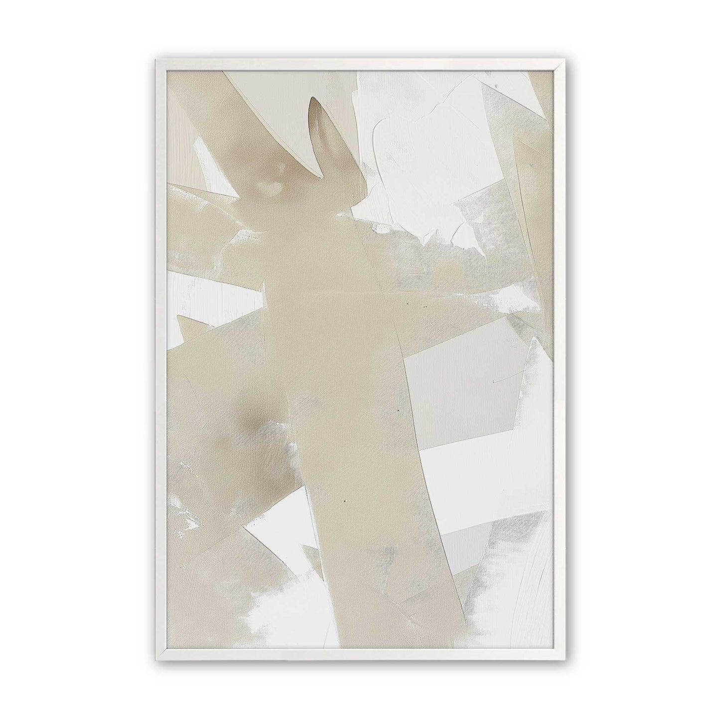 [Color:Opaque White], Picture of art in a Opaque White frame