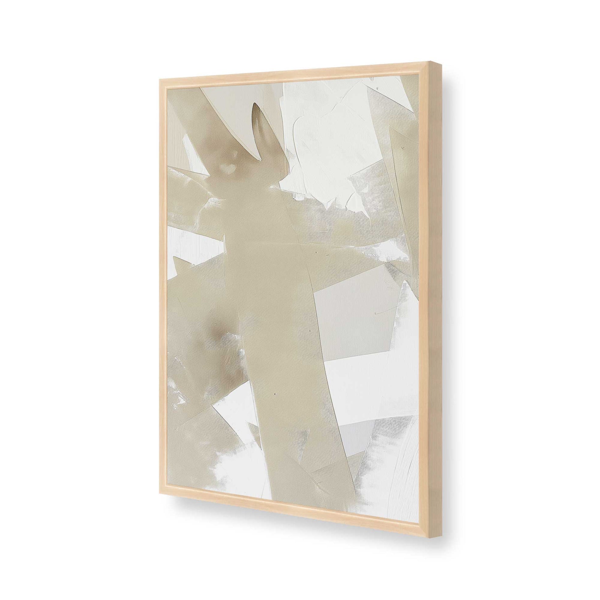 [Color:Raw Maple], Picture of art in a Raw Maple frame of the corner