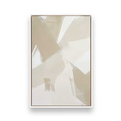 [Color:Opaque White], Picture of art in a White frame