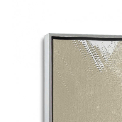 [Color:Polished Chrome], Picture of art in a Polished Chrome frame at an angle