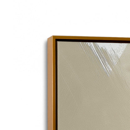 [Color:Polished Gold], Picture of art in a Polished Gold frame at an angle