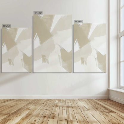 [Color:Stretched Canvas], Image showing the size comparisons