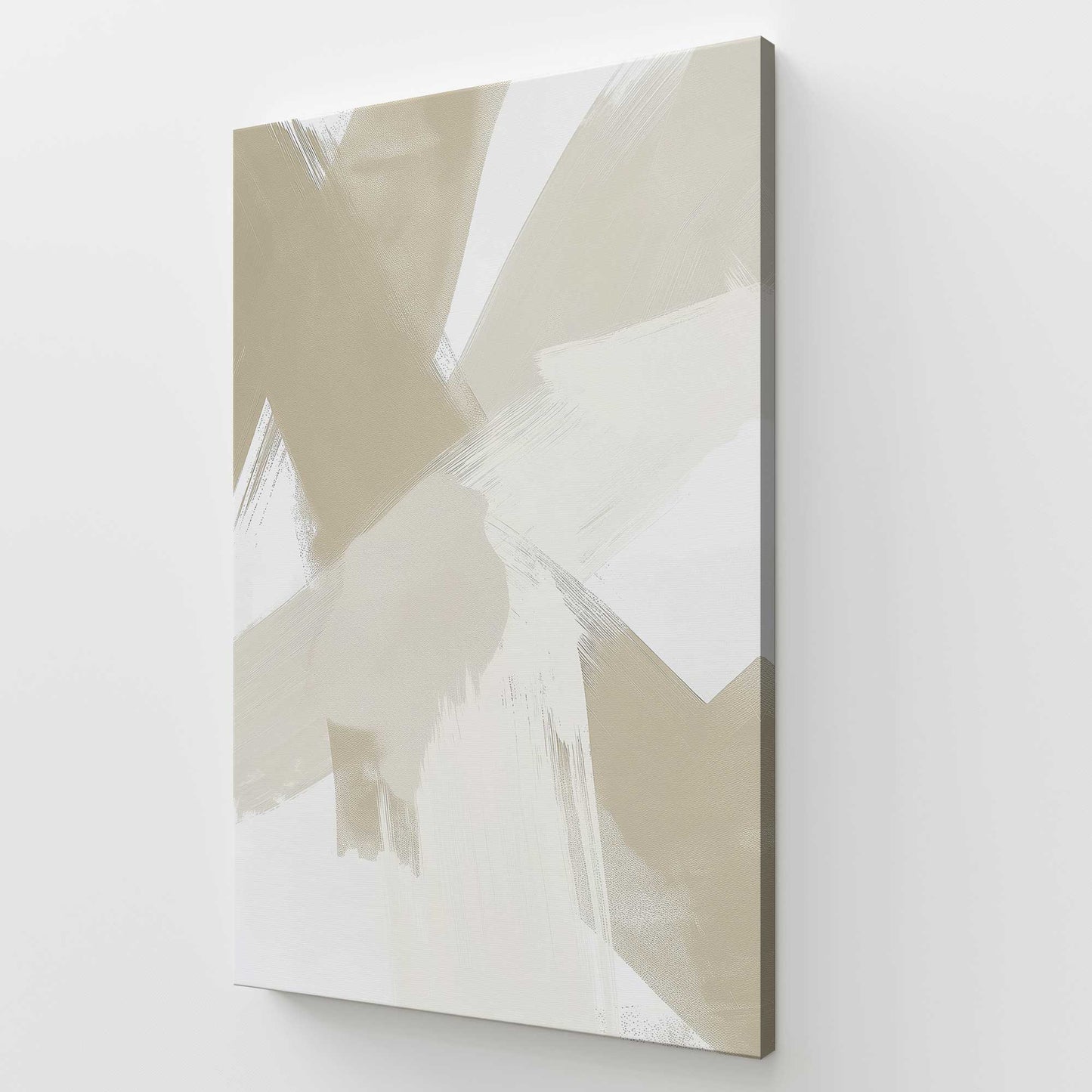 [Color:Stretched Canvas], Picture of art at an angle