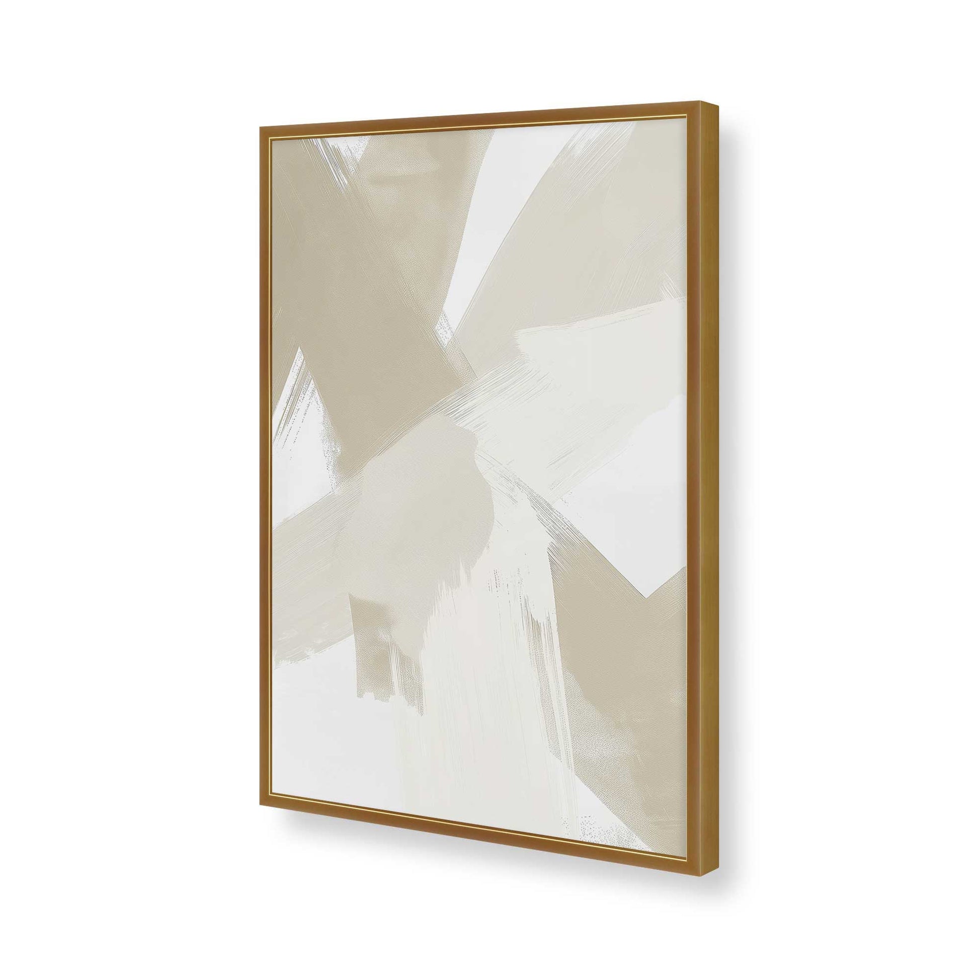 [Color:Polished Gold], Picture of art in a Polished Gold frame of the corner