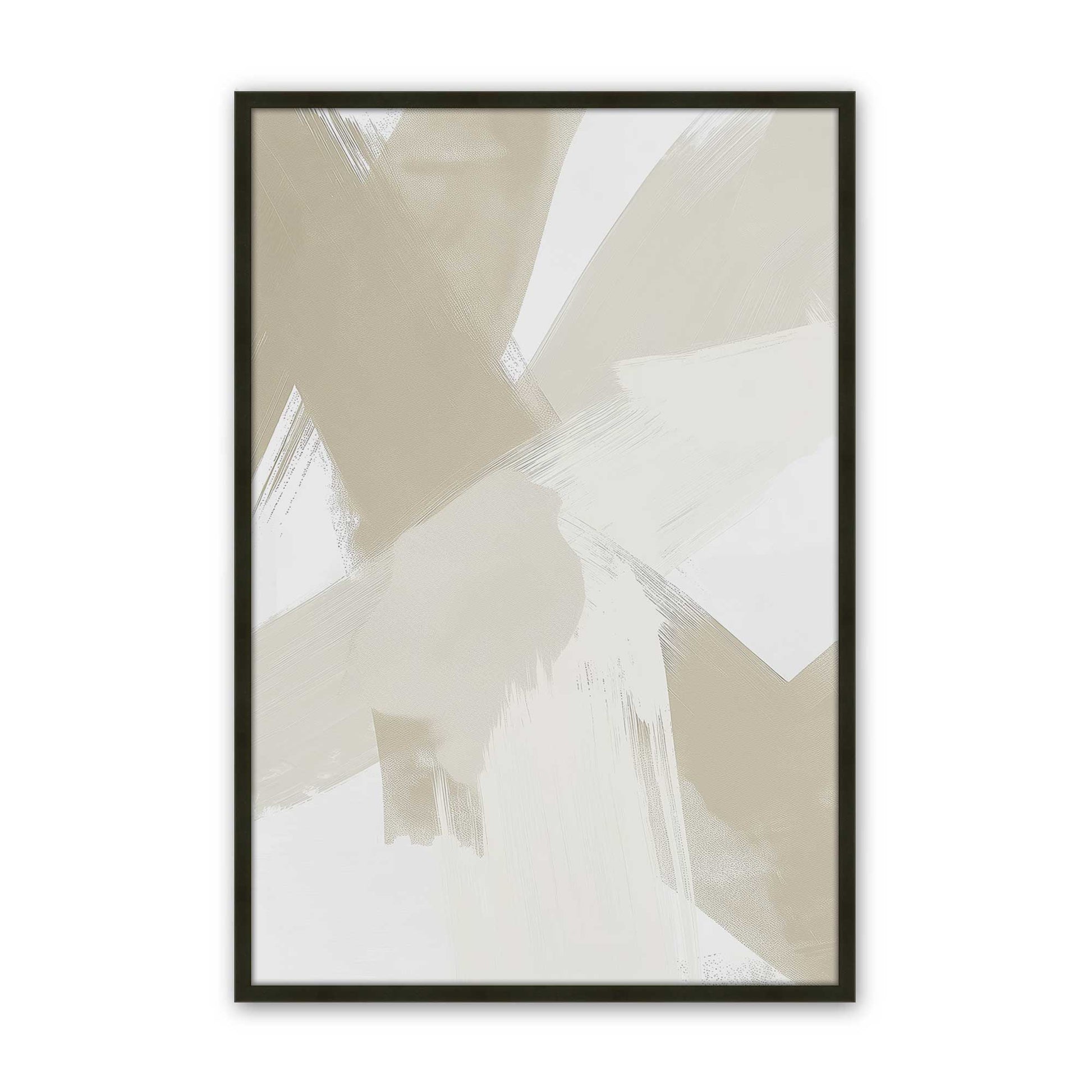 [Color:Satin Black], Picture of art in a Satin Black frame