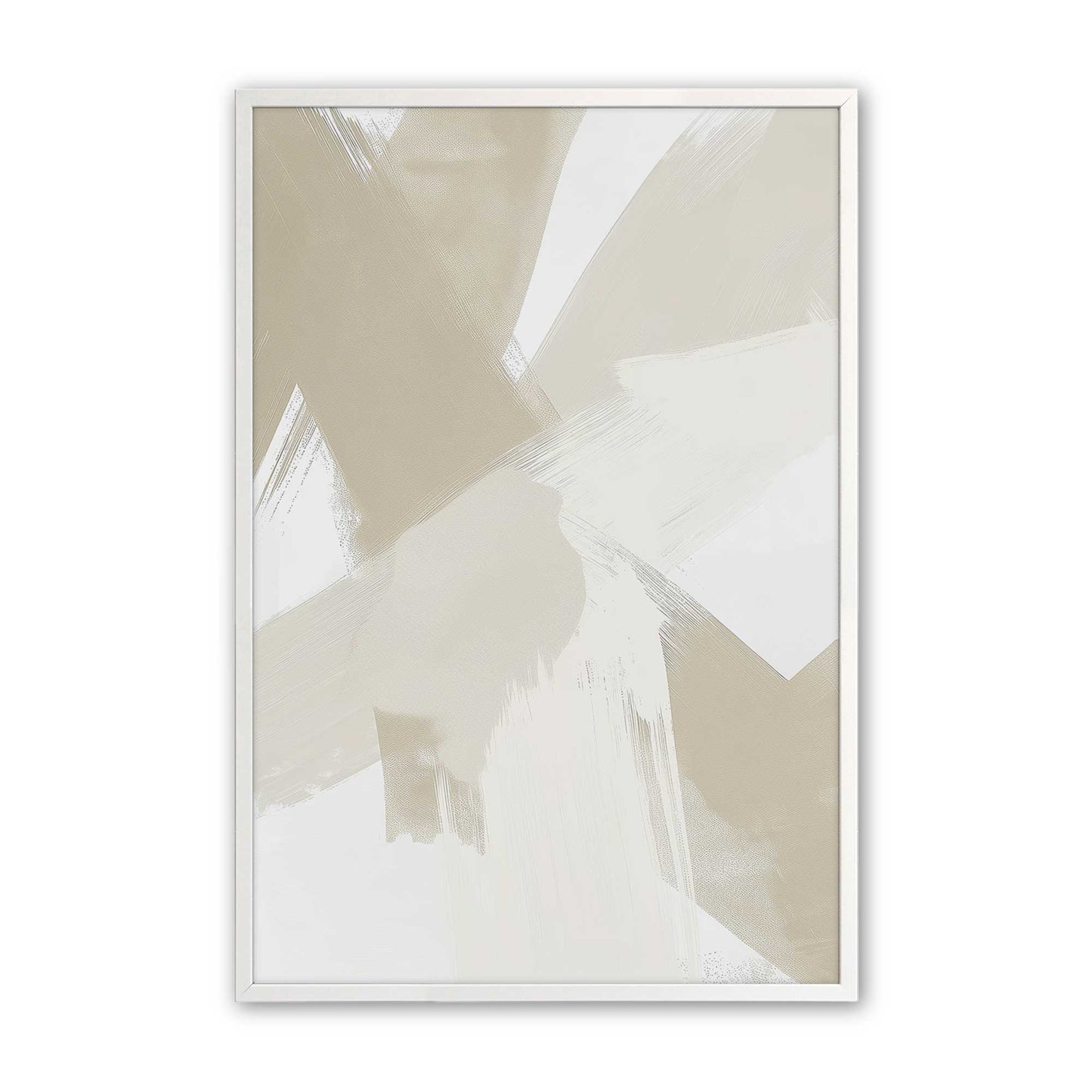 [Color:Opaque White], Picture of art in a Opaque White frame